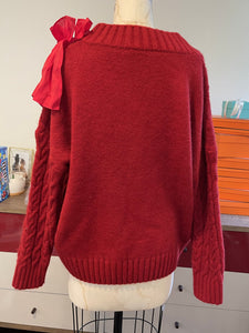 Cashmere Ruffle Knit Top _ 2 Color